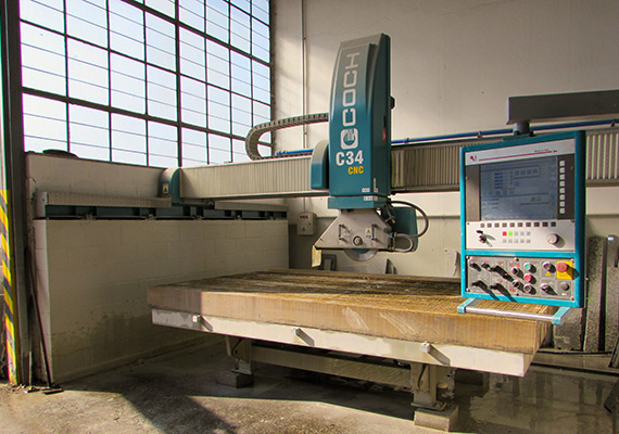 Cortadora COCH C34 CNC - Mármoles Roa